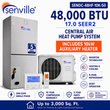 Senville SENDC Central Air Conditioner Heat Pump Systems