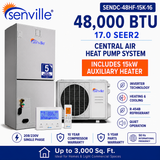 Senville SENDC Central Air Conditioner Heat Pump Systems