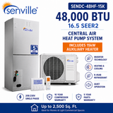 Senville SENDC Central Air Conditioner Heat Pump Systems