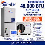 Senville SENDC Central Air Conditioner Heat Pump Systems