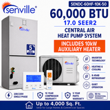 Senville SENDC Central Air Conditioner Heat Pump Systems