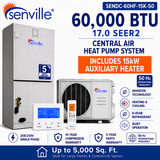 Senville SENDC Central Air Conditioner Heat Pump Systems
