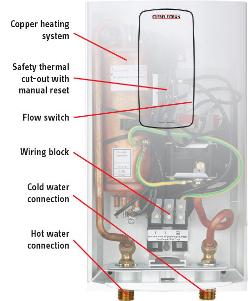 Stiebel Eltron DHC 3-1 Classic Electric Tankless Water Heaters