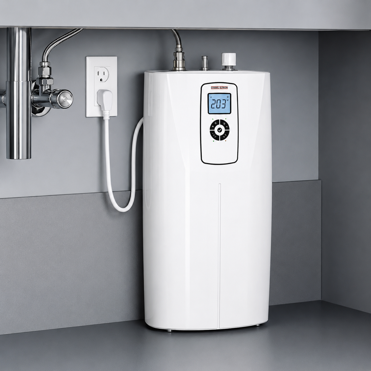 Stiebel Eltron UltraHot Plus® + Mono-Tap Bundle Instant Hot Water Dispensers (Brushed Nickel)