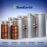 SunEarth 100010 Series  Solar Storage Tanks | 4,5,6,7 ft Tank Heights