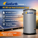 SunEarth SU Heat Exchange Tank 80/120 Gal