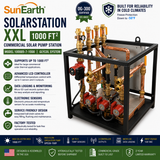 SunEarth SolarStation XXL 1-Line Commercial Pump Station 1000 ft² | 100005-7-1000-1