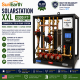 SunEarth SolarStation XXL 1-Line Commercial Pump Station 1000 ft² | 100005-7-1000-1