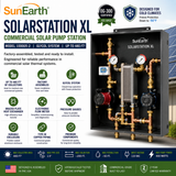 SunEarth SolarStation XL Commercial Solar Pump Station 480 ft²-740 ft²