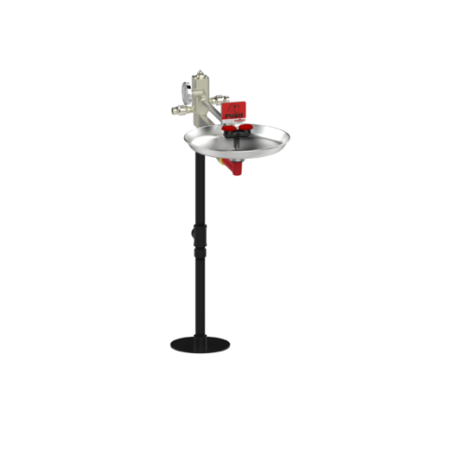 Stingray T2215 Floor Mounted Eye Wash Fixture Barrier Free - Tepid to the Core
