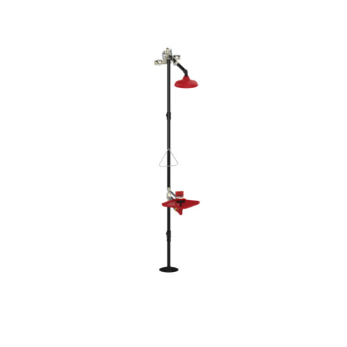 Stingray T5515 Floor Mounted Eye/Face Wash Fixture Barrier Free With Filter - Tepid to the Core