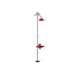 Stingray T5515 Floor Mounted Eye/Face Wash Fixture Barrier Free With Filter - Tepid to the Core