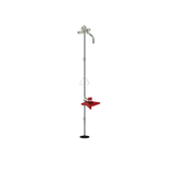 Stingray T5515 Floor Mounted Eye/Face Wash Fixture Barrier Free With Filter - Tepid to the Core