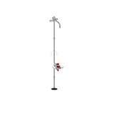 Stingray T5515 Floor Mounted Eye/Face Wash Fixture Barrier Free With Filter - Tepid to the Core