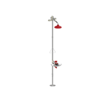 Stingray T5515 Floor Mounted Eye/Face Wash Fixture Barrier Free With Filter - Tepid to the Core