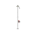 Stingray T5515 Floor Mounted Eye/Face Wash Fixture Barrier Free With Filter - Tepid to the Core