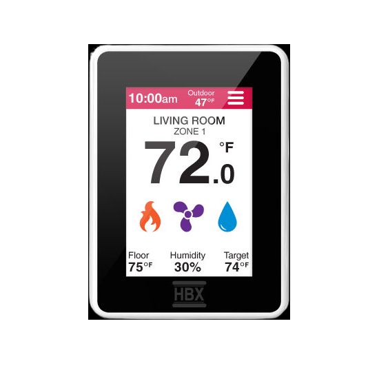 HBX-THM-0600 Wi-Fi T-Stat w/ Touchscreen