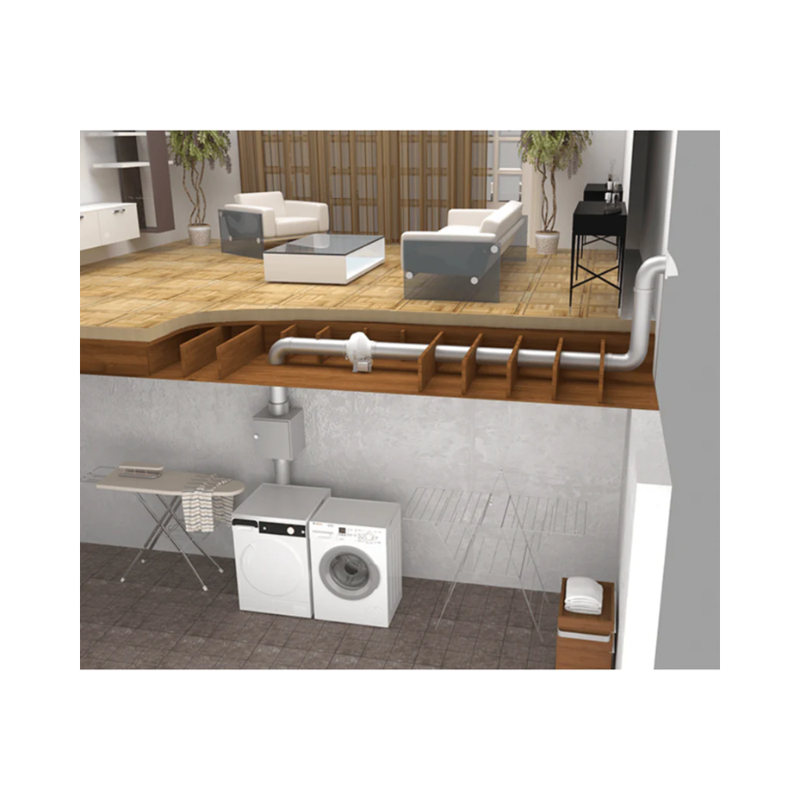 Vents VK PS Series Dryer Booster Fans - Large Duct