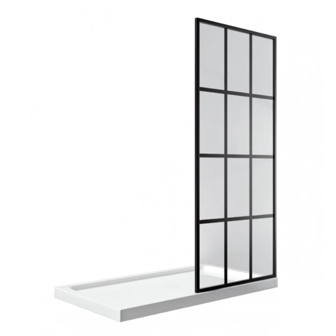 A&E Bath Vienna Black Matte Shower Kit 34