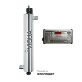 VIQUA UV Sterilizer - UV LIGHT, 12-18 GPM, VH410/2, 110-220V 60HZ, 3/4" FNPT, 1", VIQUA