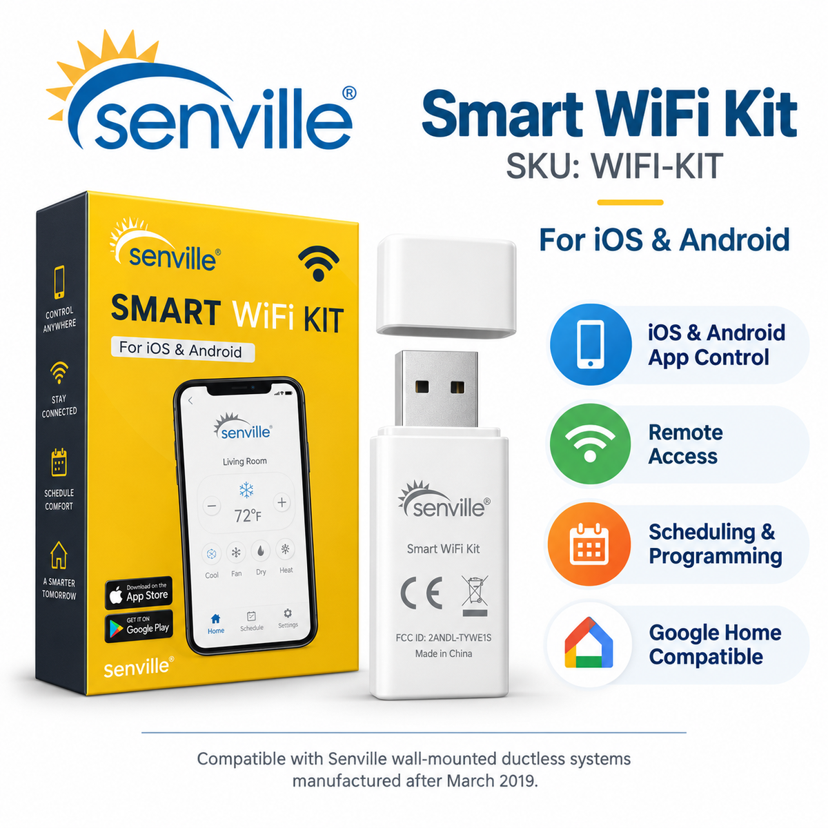 Senville Smart Port for Wired Control Units – SENV-SP23