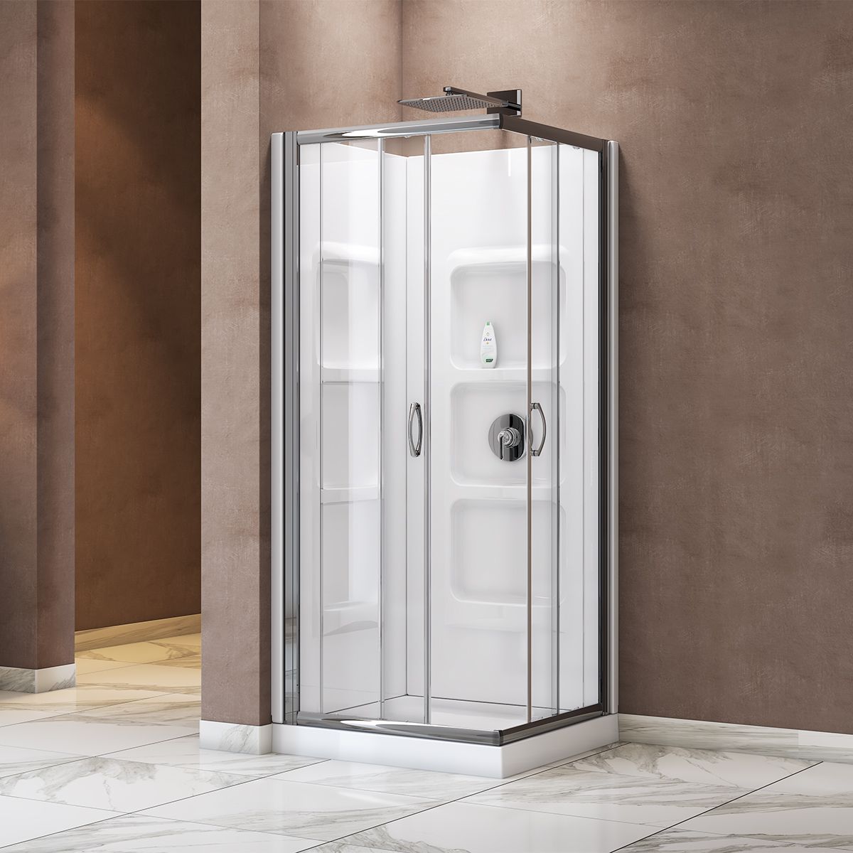 Danny-36-CHR-KIT Shower