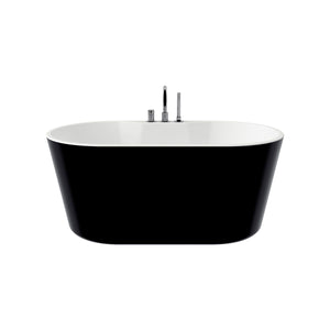 Nadia Black Freestanding Bathtub