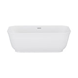 Mina-59-WHT Freestanding Bathtub