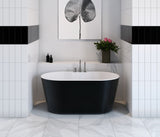 Nadia Black Freestanding Bathtub