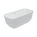 Mina-67-WHT Freestanding Bathtub