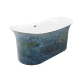 Cyclone Painted Freestanding Bathtub