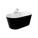 Nadia Black Freestanding Bathtub