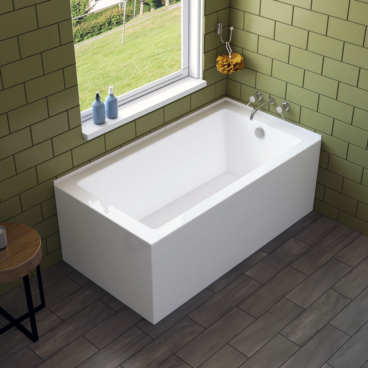 Sunna-L Left Corner Bathtub