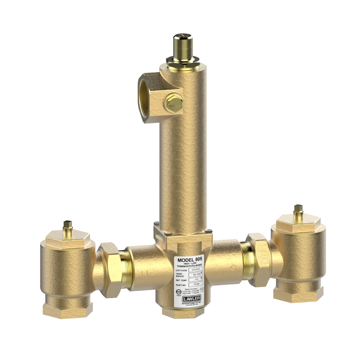 Lawler 73100-10 805 Standard High-Low Mixing Valves