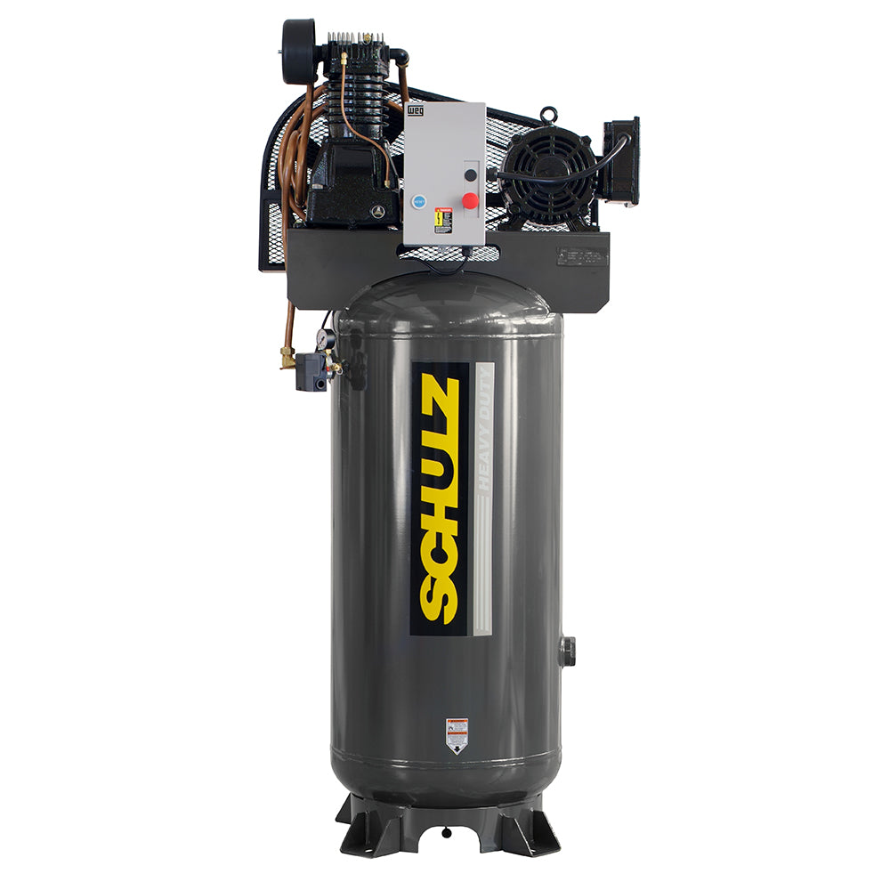 Schulz 7580VL30X-1 7.5 HP Piston Air Compressor 932.9335-0