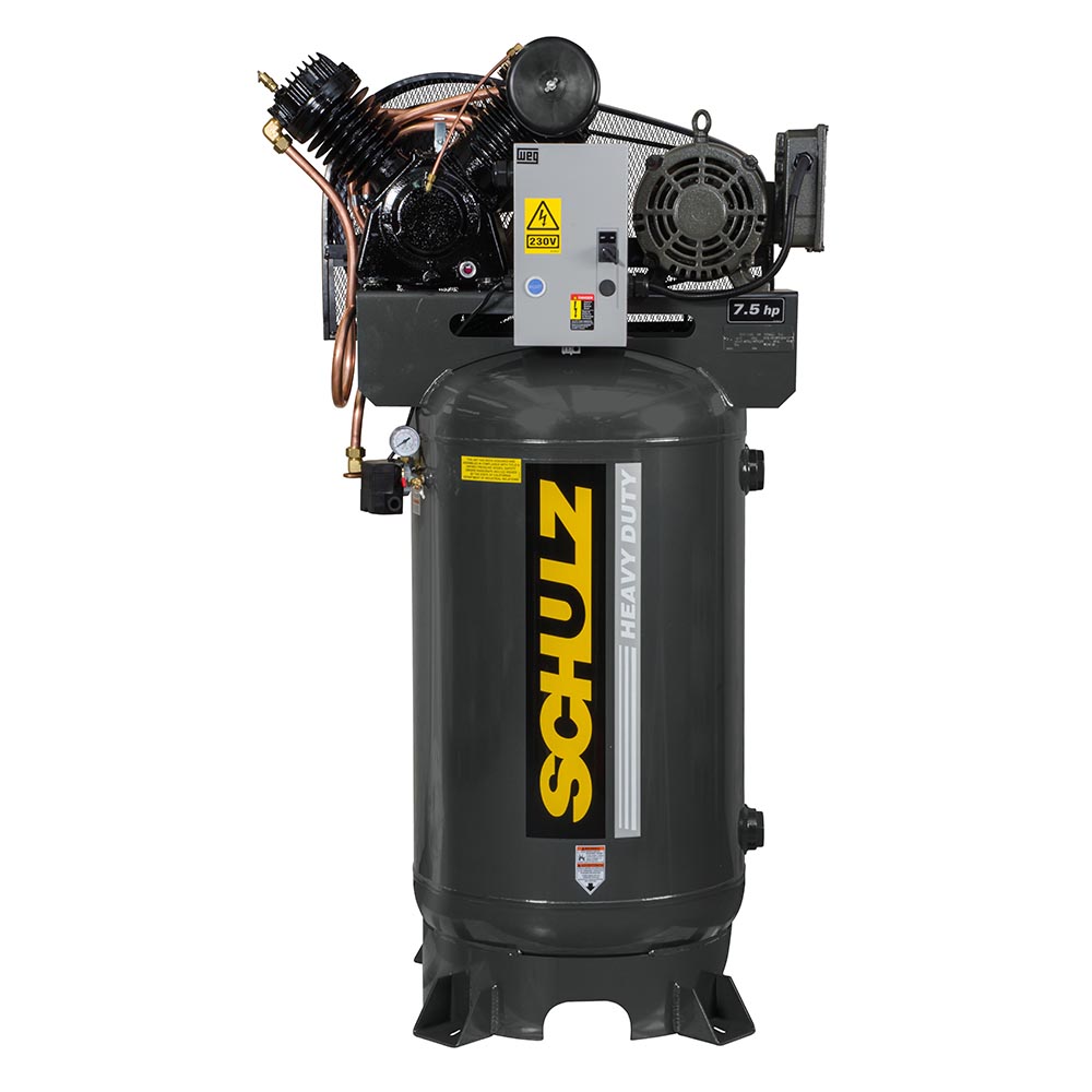 Schulz 7580VV30X-3 7.5 HP Piston Air Compressor 932.9342-0