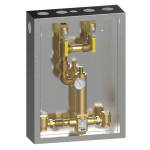 Lawler 86479 Cabinet With 803 High-Low Mixing Valves