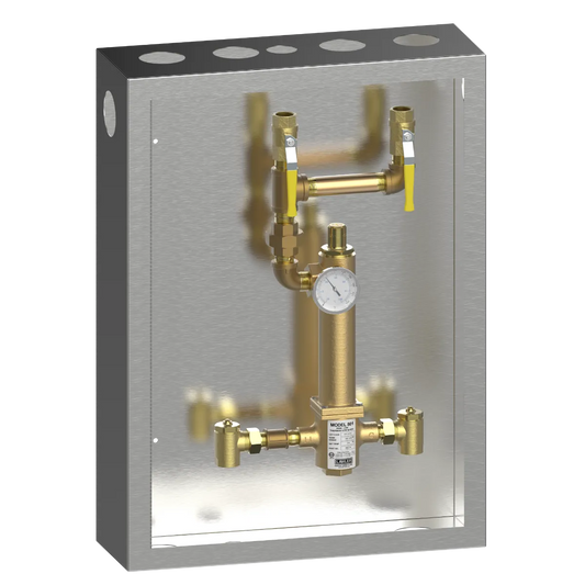 Lawler 86579 Cabinet With 801 High-Low Mixing Valves