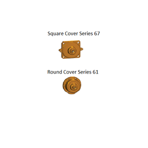 Lawler 72945-00 1/2" Square Cover and Spindle Replacement Series 67