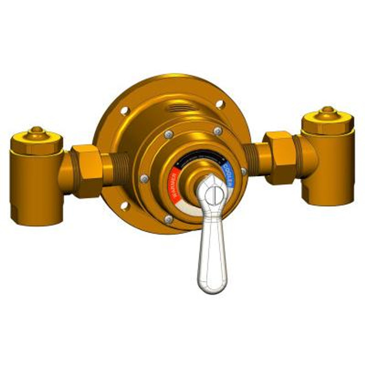 Lawler 4210 1/2" Angled Stop and Check Shower Valve 82306