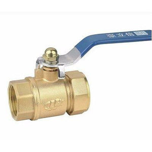 Brass Ball Valve Female 1/2" BSP Female Thread Fit PEX Pipe PN 1 Mpa 143 PSI for water gas oil